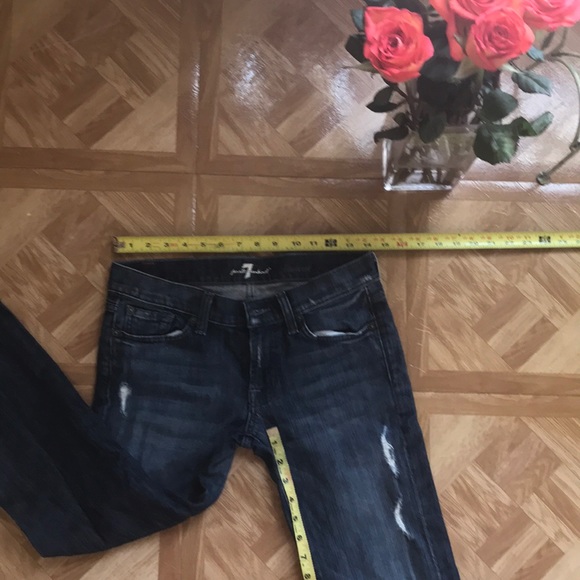 7 for all man kind Jeans 27 x 30 1/2? - Picture 5 of 8